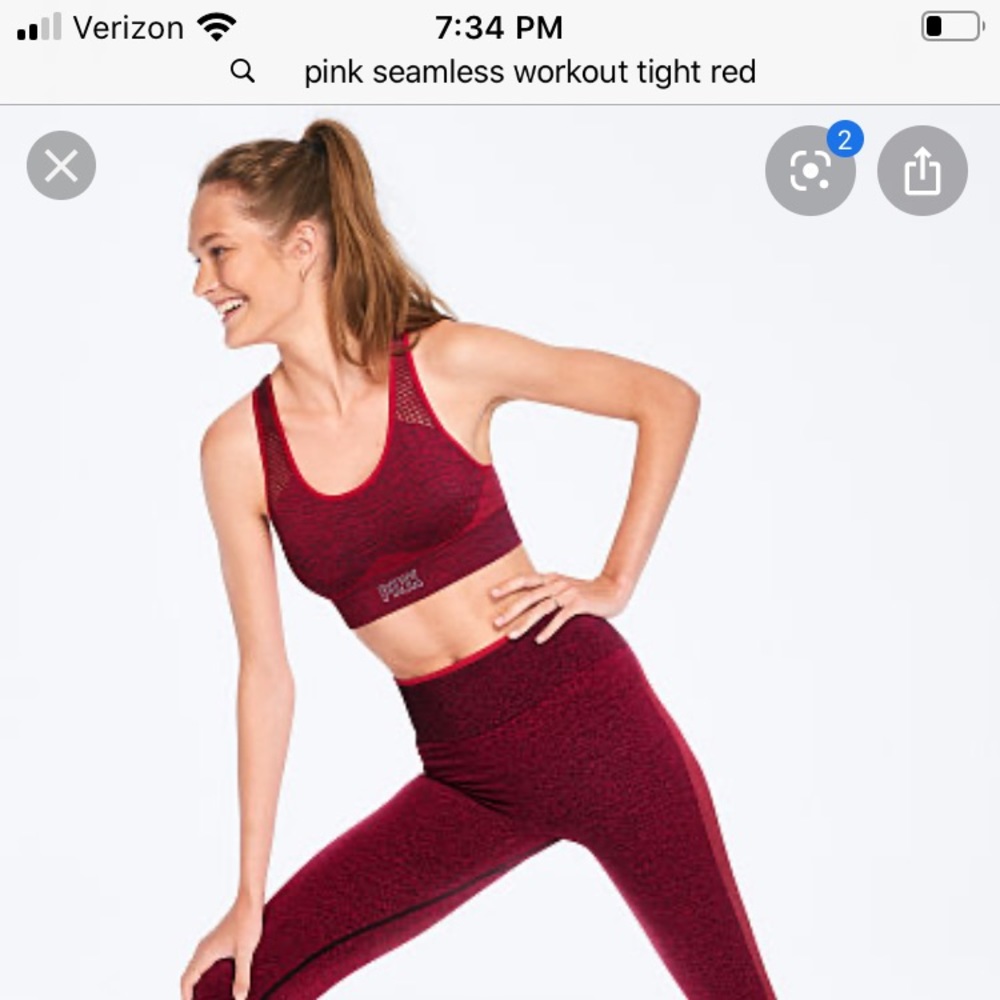 NWB Pink Seamless Tight